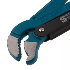 Ключ трубный рычажный GROSS, №3, 2", цельнокованый, CrV, тип - "S" 15615