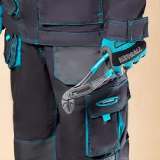 Клещи переставные GROSS, обливные рукоятки, хром-ванадий, 240 мм 15715