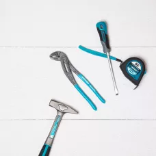 Клещи переставные GROSS, обливные рукоятки, хром-ванадий, 240 мм 15715