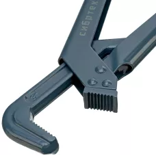 Ключ трубный рычажный КТР-4, 3", кованый, тип "L" Сибртех