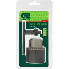 Патрон для дрели ключевой, 3-16 мм, В18 Сибртех