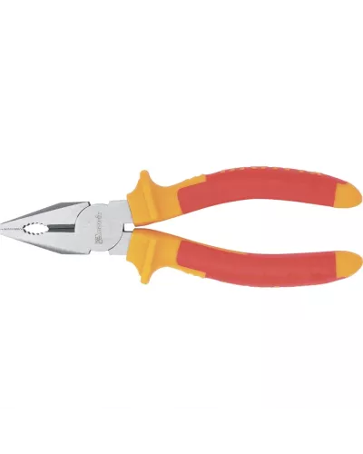 Плоскогубцы комбинированные, Insulated, 180 мм, двухкомпонентные рукоятки Matrix Professional