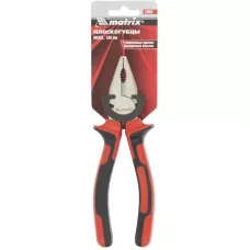 Плоскогубцы NICKEL, 180 мм, никелированные MATRIX 16904