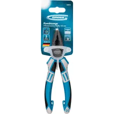 Плоскогубцы комбинированные GROSS 165 мм, трехкомпонентные рукоятки 16972