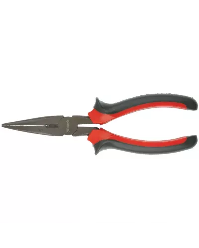 Длинногубцы прямые Black Nickel, 180 мм, двухкомпонентные рукоятки Matrix