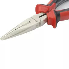 Длинногубцы прямые NICKEL, 180 мм, никелированные MATRIX 17166