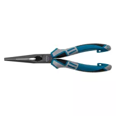 Длинногубцы прямые GROSS 205 мм, трехкомпонентные рукоятки 17171