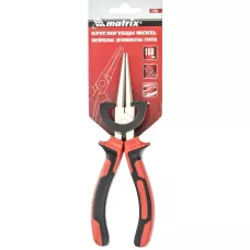 Круглогубцы NICKEL, 160 мм, никелированные MATRIX 17355