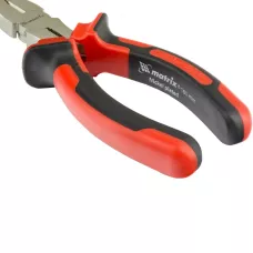 Длинногубцы изогнутые NICKEL, 160 мм, никелированные MATRIX 17420