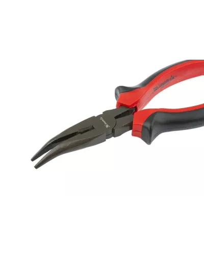 Длинногубцы изогнутые Black Nickel, 160 мм, двухкомпонентные рукоятки Matrix