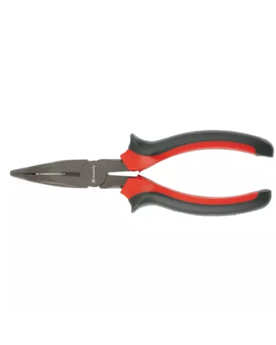 Длинногубцы изогнутые Black Nickel, 180 мм, двухкомпонентные рукоятки Matrix