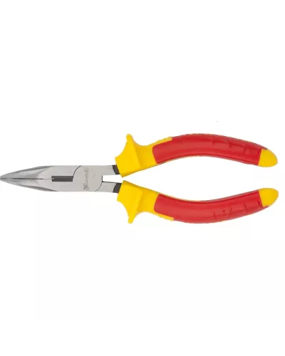 Длинногубцы изогнутые Insulated, 160 мм, двухкомпонентные рукоятки Matrix Professional
