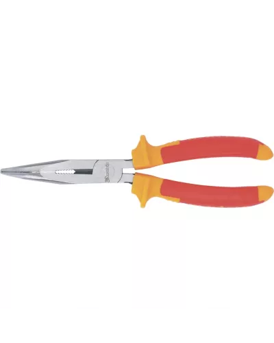 Длинногубцы изогнутые Insulated, 200 мм, двухкомпонентные рукоятки Matrix Professional