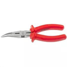 Длинногубцы изогнутые Econom, 160 мм, шлифованные MATRIX 17494