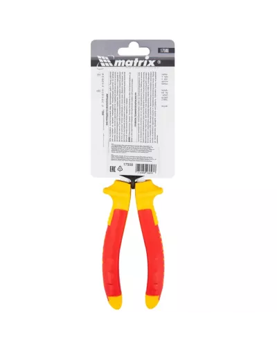 Бокорезы Insulated, 160 мм, двухкомпонентные рукоятки Matrix Professional