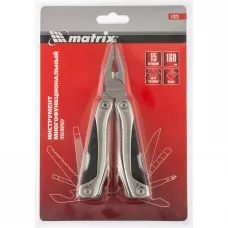 Трансформер, 15 функций, авторазжим, в чехле, 160 мм MATRIX 17623