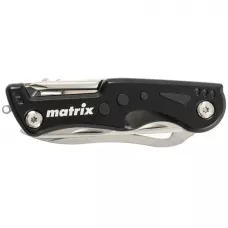 Нож многофункциональный, 7 функций, в чехле, 107 мм MATRIX 17624