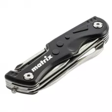Нож многофункциональный, 7 функций, в чехле, 107 мм MATRIX 17624