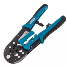 Клещи GROSS для обжима телефонных и компьютерных клемм RJ-45,6P,8P и RJ-11/12,6P,8P 17719