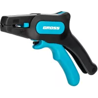 Щипцы GROSS для зачистки электропроводов 0,2-6 мм2 (10-24 AWG), лезвие: нержавеющая сталь 17722