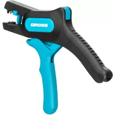 Щипцы GROSS для зачистки электропроводов 0,2-6 мм2 (10-24 AWG), лезвие: нержавеющая сталь 17722