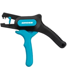 Щипцы GROSS для зачистки электропроводов 0,2-6 мм2 (10-24 AWG), лезвие: нержавеющая сталь 17722