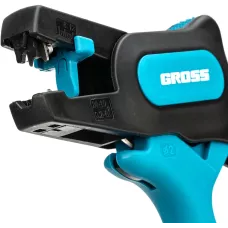 Щипцы GROSS для зачистки электропроводов 0,2-6 мм2 (10-24 AWG), лезвие: нержавеющая сталь 17722