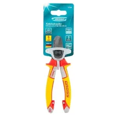 Кабелерез GROSS, диэлектрические рукоятки до 1000 В, трехкомпонентные рукоятки, 160 мм 17725