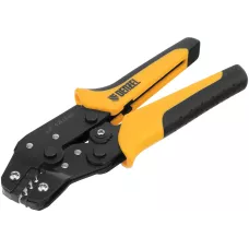 Клещи для обжима неизолированных наконечников DENZEL НК и НВ, разъемов РП, 0,25 - 2,5 мм2