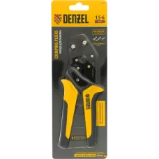 Клещи для обжима неизолированных наконечников DENZEL НК и НВ, разъемов РП, 1,5 - 6 мм2