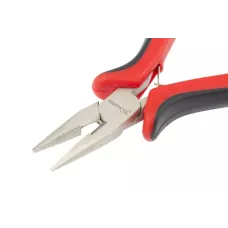 Длинногубцы прямые Mini, 130 мм, авторазжим MATRIX 17810