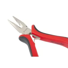 Длинногубцы прямые Mini, 130 мм, авторазжим MATRIX 17810