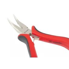 Длинногубцы изогнутые Mini, 130 мм, авторазжим MATRIX 17812