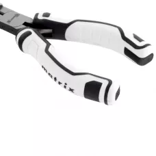 Длинногубцы Mini, 125 мм, изогнутые, авторазжим MATRIX 17831