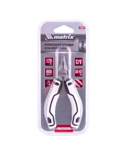 Плоскогубцы Mini, 120 мм, авторазжим, Pro Matrix