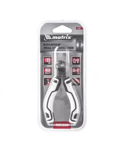 Кусачки торцевые Mini, 105 мм, авторазжим, Pro Matrix