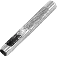 Набор пробойников для кожи 3 4 5 6 7 8 9 10 12 14 16 19 мм, 12 шт, чехол Сибртех