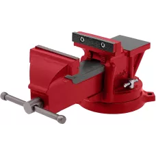 Тиски слесарные, 125 мм, поворотные, с наковальней MATRIX 18601