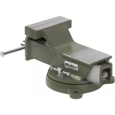 Тиски слесарные, 100 мм, стальные, поворотные// Сибртех