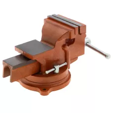 Тиски слесарные, 100 мм, поворотные, с наковальней SPARTA 186235