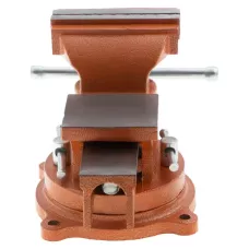 Тиски слесарные, 100 мм, поворотные, с наковальней SPARTA 186235