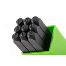 Клейма штамповочные, ударные, цифровые, 5 мм Сибртех