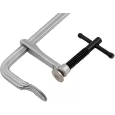 Струбцина DENZEL F-образная, 80x400мм, кованая