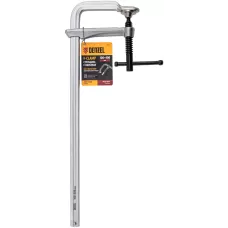 Струбцина DENZEL F-образная, 100x400мм, кованая