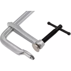 Струбцина DENZEL F-образная, 120x400мм, кованая