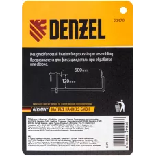 Струбцина DENZEL F-образная, 120x600мм, кованая
