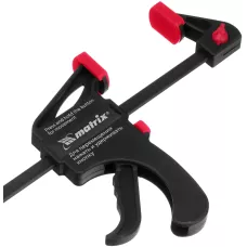 Струбцина универсальная, быстрозажимная, F-образная, 450 х 565 х 45 мм, пластиковый корпус MATRIX 20574