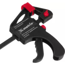 Струбцина универсальная, быстрозажимная, F-образная, 450 х 565 х 45 мм, пластиковый корпус MATRIX 20574