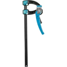 Струбцина реечная быстрозажимная GROSS, металлический корпус, рычажный храповый механизм, 12"/ 300 мм 20721