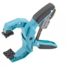 Струбцина клещеобразная GROSS, пластиковый корпус, храповый механизм жесткой фиксации, 1-1/2"/38 мм 20801